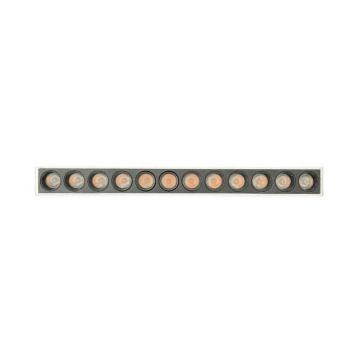 CATA CT-5811 Cortez Beyaz 24 Watt 24 cm Lensli LED Magnet Armatür - Gün Işığı (3200K)