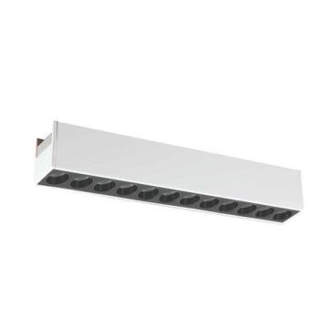 CATA CT-5811 Cortez Beyaz 24 Watt 24 cm Lensli LED Magnet Armatür - Gün Işığı (3200K)