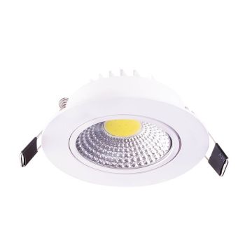K2 GLOBAL KSL240 5 Watt Sıva Altı Beyaz Yuvarlak LED Spot