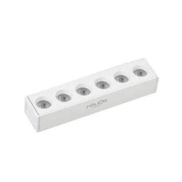 HELIOS HS8581 Beyaz Gövde 6 Watt 12 cm Lensli OSRAM LED Magnet Armatür - 2 Renk Fonksiyonlu [Ilık Beyaz (4000K) + Gün Işığı (3000K)]