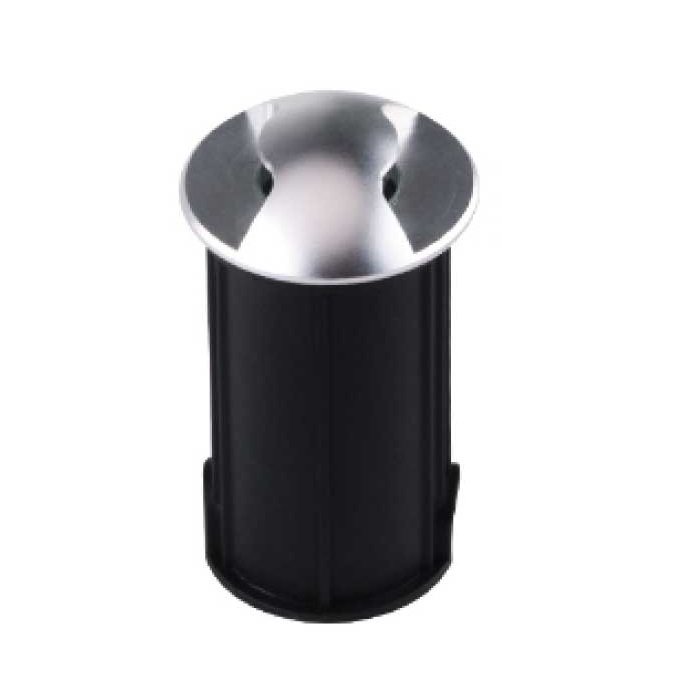 MOLLED MOL9026 12 Volt 1 Watt Saten Çerçeve Yere Gömme LED Armatür - Gün Işığı (3000K) - IP65