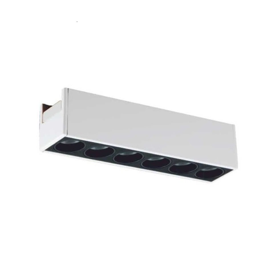 CATA CT-5810 Cortez Beyaz 12 Watt 12 cm Lensli LED Magnet Armatür - Gün Işığı (3200K)