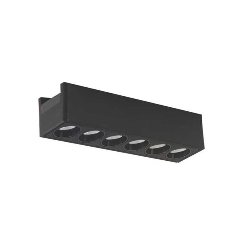CATA CT-5820 Cortez Siyah 12 Watt 12 cm Lensli LED Magnet Armatür - Gün Işığı (3200K)