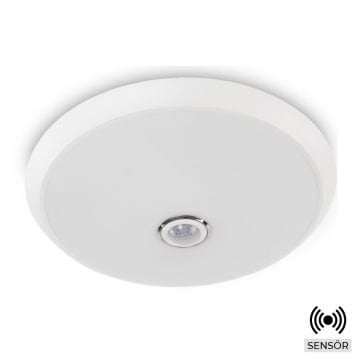 ACK AC17-00130 18 Watt Sensörlü LED Tavan Armatürü - Beyaz Işık (6500K)