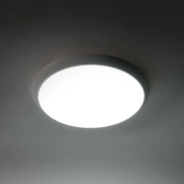 ACK AD02-00131 18 Watt Siyah Kasa LED Tavan Armatürü - Beyaz Işık (6500K)