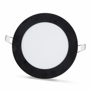 NOAS YL10-0900-S 9 Watt Siyah Kasa Sıva Altı Yuvarlak LED Panel