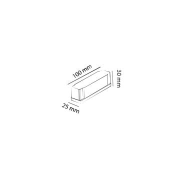 MOLLED MOL6049 Sıva Üstü Slim Magnet Driver Kablo Kapatıcı
