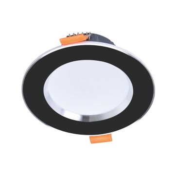 FORLIFE FL-2070 S 5 Watt Siyah-Krom Dekoratif Downlight Armatür