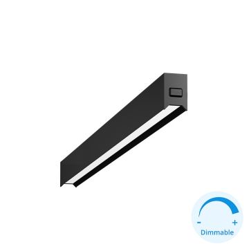 GOYA GY 8035-60 Siyah/Beyaz Kasa 26 Watt 60 cm Sıva Üstü DİMLİ Lineer Armatür