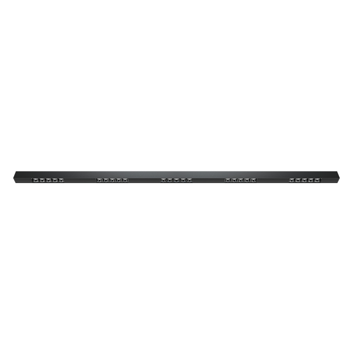 GOYA GY 8043-150 Siyah/Beyaz Kasa 50 Watt 150 cm Sıva Üstü Lensli Lineer Armatür