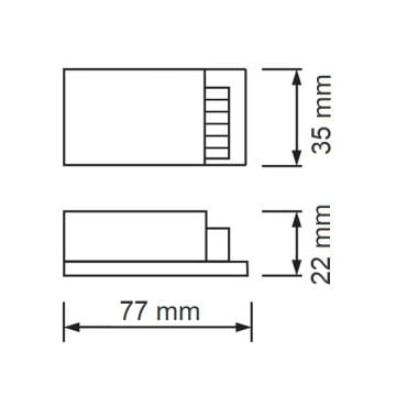 HOROZ 082-001-0010 VEGA 12 Volt 0.8 Amper 10 Watt LED Trafosu