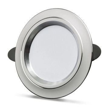 NOAS YL38-05115 Watt Beyaz-Krom 3 Fonksiyonlu Dekoratif Downlight Armatür