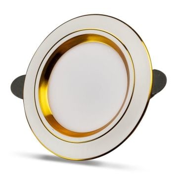 NOAS YL38-0521 5 Watt Beyaz-Gold 3 Fonksiyonlu Dekoratif Downlight Armatür