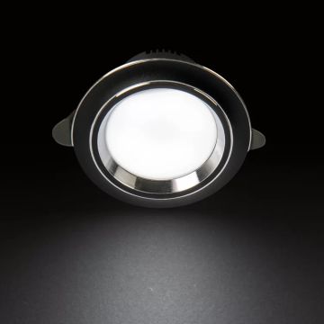 NOAS YL38-0531 5 Watt Siyah-Krom Dekoratif Downlight Armatür