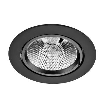 goldX ZE752-BK Siyah Kasa 30 Watt Salyangoz LED Spot (SAMSUNG LED & EAGLERISE Driver)