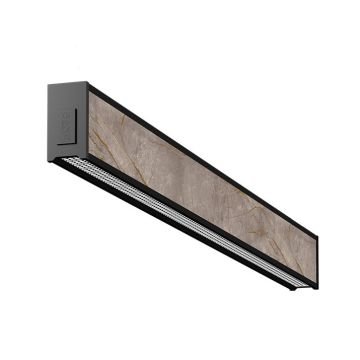 GOYA GY 8046-150 42 Watt 150 cm Gri Mermer Desenli Sıva Üstü Lineer Armatür