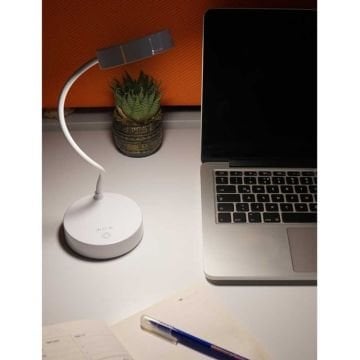 ACK AF11-10015 Dimli ve Dokunmatik Şarjlı LED Masa Lambası - 3 Işık Renkli (Beyaz + Ilık Beyaz + Gün Işığı)
