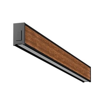 GOYA GY 8046-150 42 Watt 150 cm Ahşap (Ceviz) Desenli Sıva Üstü Lineer Armatür