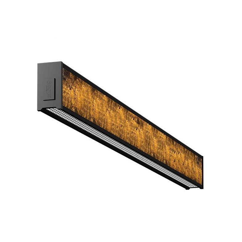 GOYA GY 8046-120 34 Watt 120 cm Oxide Gold Desenli Sıva Üstü Lineer Armatür