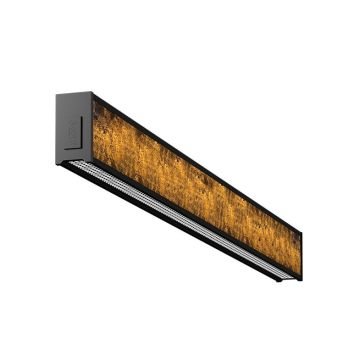GOYA GY 8046-120 34 Watt 120 cm Oxide Gold Desenli Sıva Üstü Lineer Armatür
