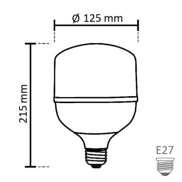 NOAS YL95-5001 50 Watt Torch LED Ampul