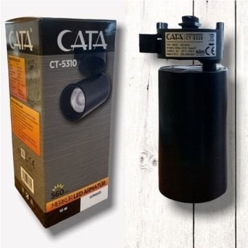 CATA CT-5310 Merkür Siyah Kasa 15 Watt LED Ray Spot