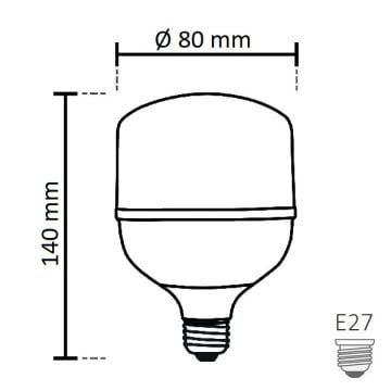 NOAS YL95-2001 20 Watt Torch LED Ampul