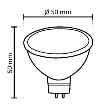 NOAS YL91-1671 7 Watt MR16 LED Ampul