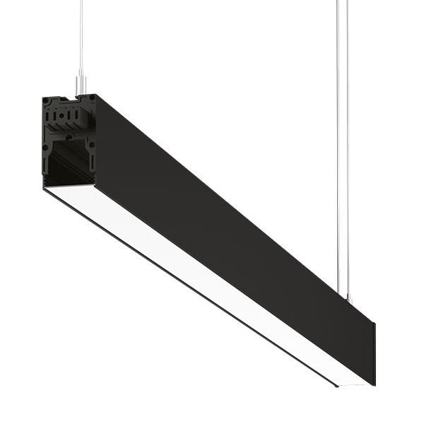 GOYA GY 8056-178 Siyah/Beyaz Kasa 51 Watt 178 cm Eklenebilir Lineer Sarkıt Avize