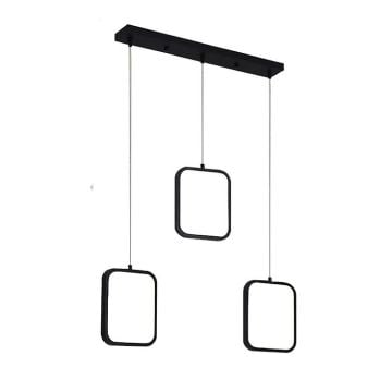 CreaLight AL02-97301 72 Watt Üçlü Kare Halka LED Avize
