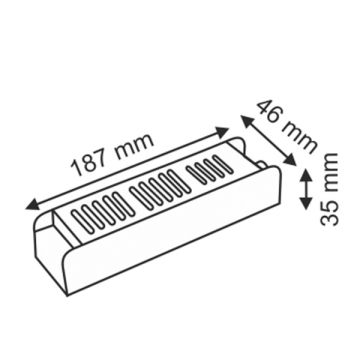 HELIOS HS 3405 12 Volt 12.5 Amper 150 Watt LED Trafosu