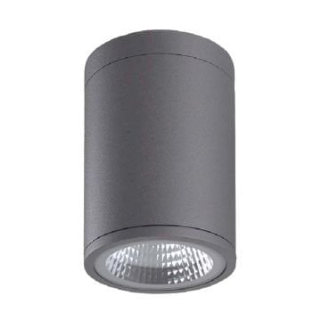 MOLLED MOL358 11x20 cm 20 Watt Antrasit Dış Mekan Sıva Üstü Silindir LED Spot - OSRAM/SAMSUNG LED & TRIDONIC/EAGLERICE/LIFUD Driver - IP54