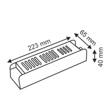 HELIOS HS 3407 12 Volt 20 Amper 250 Watt LED Trafosu