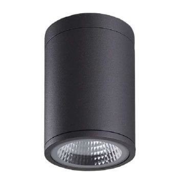 MOLLED MOL357 11x20 cm 9 Watt Siyah Sıva Üstü Silindir LED Spot (OSRAM/SAMSUNG LED & TRIDONIC/EAGLERICE/LIFUD Driver)