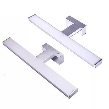 HOROZ 040-016-0012 LEYLEK 12 Watt 53 cm Krom LED Tablo Apliği - Ilık Beyaz (4200K)