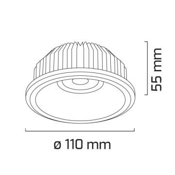 GOYA GY 9173-14 14 Watt Dimli A111 LED Ampul