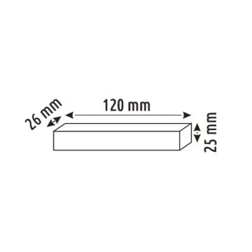 HELIOS HS8632 Siyah Sıva Altı - Trimless Magnet Ray Esnek Bağlantı Aparatı