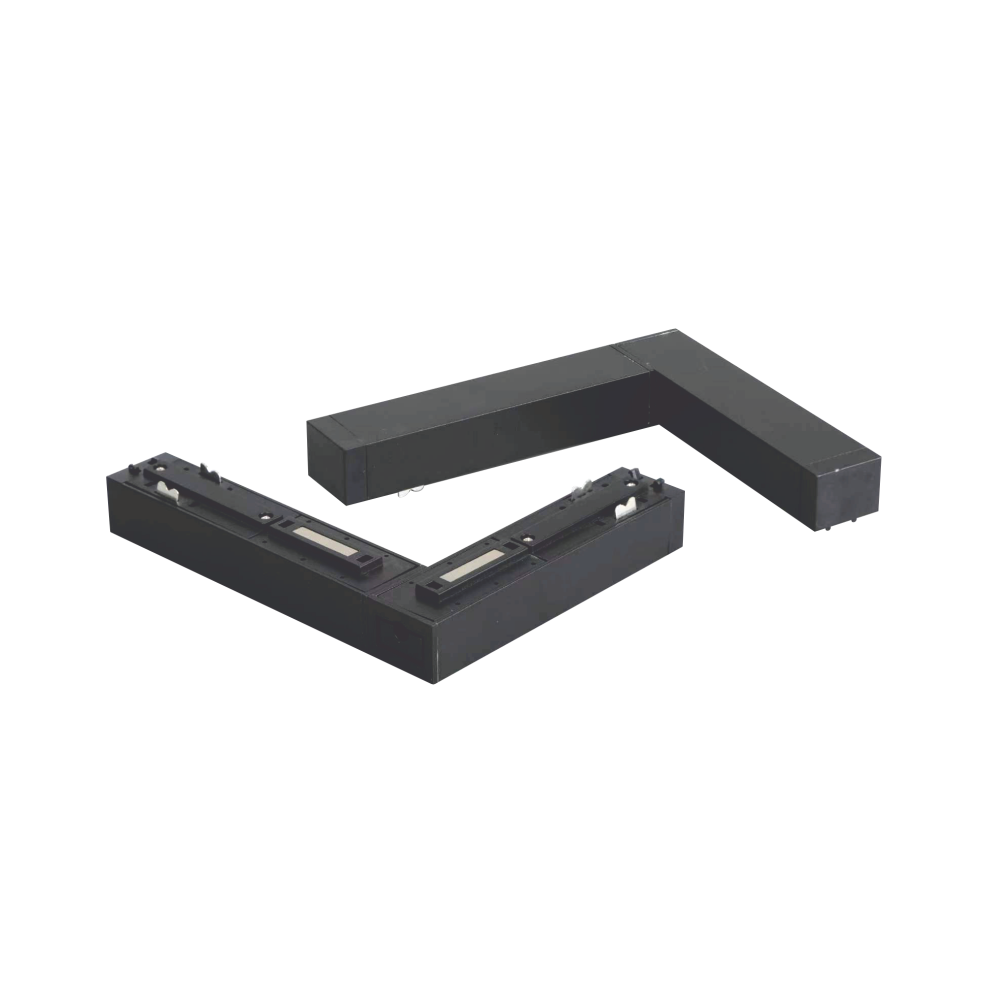 HELIOS HS8628 Siyah Sıva Altı - Trimless Magnet Ray Köşe Bağlantı Aparatı