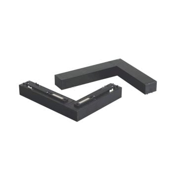 HELIOS HS8628 Siyah Sıva Altı - Trimless Magnet Ray Köşe Bağlantı Aparatı