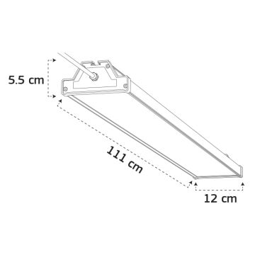 GOYA GY 4322-160 160 Watt LED Yüksek Tavan Armatürü (IP65)