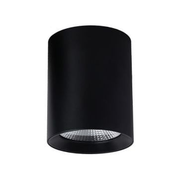 MOLLED MOL2060 10x12 cm 12 Watt Siyah/Beyaz Kasa Sıva Üstü Silindir LED Spot (SAMSUNG/OSRAM/PHILIPS LED & EAGLERISE/LIFUD Driver)