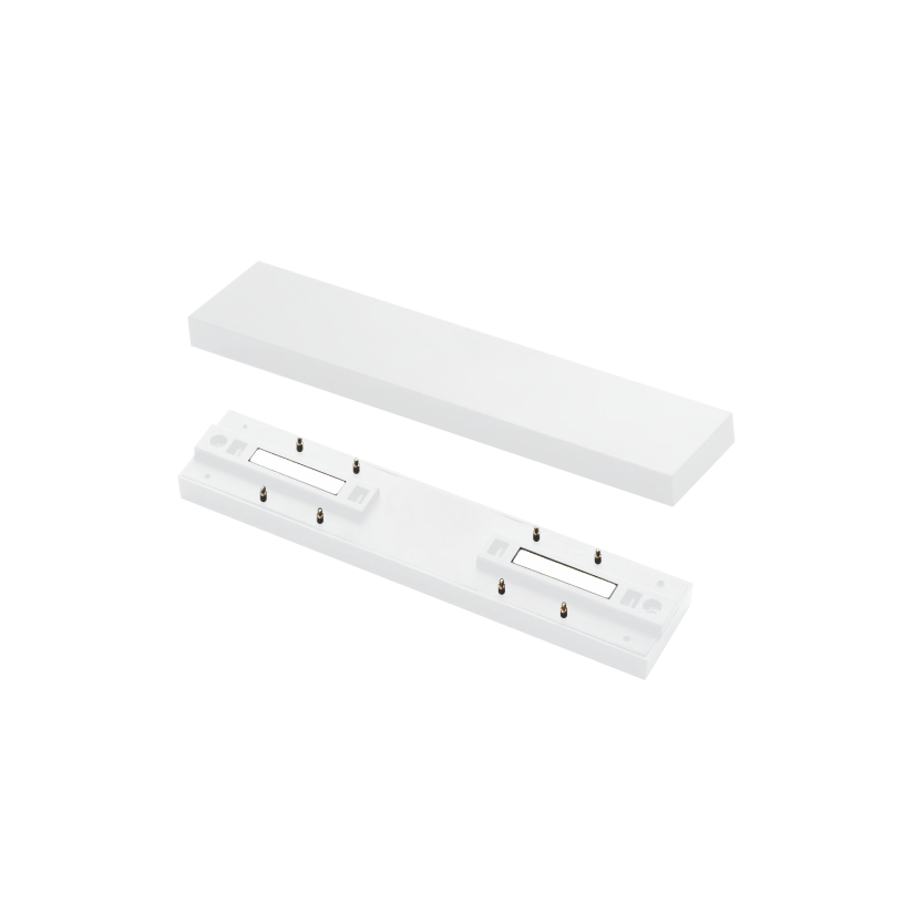 HELIOS HS8635 Beyaz Sıva Üstü Magnet Ray Bağlantı Aparatı