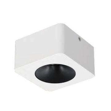MOLLED MOL2420 10 Watt Beyaz-Siyah Sıva Üstü Kare LED Spot (SAMSUNG/PHILIPS LED & EAGLERISE/LIFUD Driver)