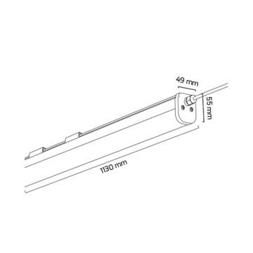 GOYA GY 4316-36 36 Watt 113 cm Nemliyer LED Etanj (IP65 - SAMSUNG/OSRAM LED & OSRAM Driver)