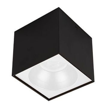 ERKled ERK2704 10x10x10 cm Siyah-Beyaz Sıva Üstü Spot Kasası