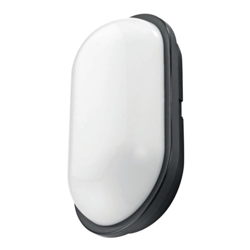 HOROZ 400-011-126 AYDOS 20 Watt Siyah Dış Mekan LED Glop Aplik (Plastik Kasa)
