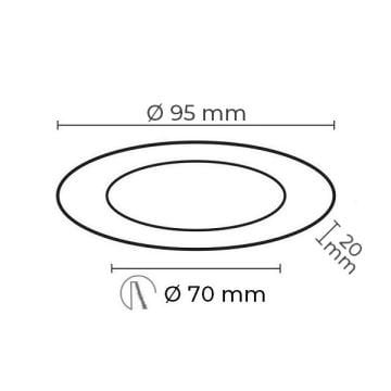 FORLIFE FL-1822 5 Watt Roma LED Cam Spot