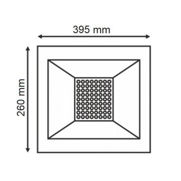 HELIOS HS 3818 200 Watt LED Projektör