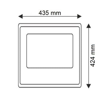 HELIOS HS 3838 400 Watt LED Projektör