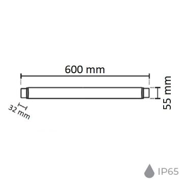 NOAS YL98-2000 18 Watt 60 cm LED Etanj